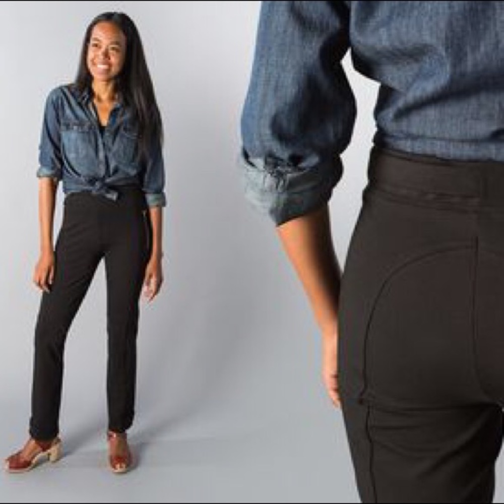Betabrand Yoga Riding Pants small GRAY grey